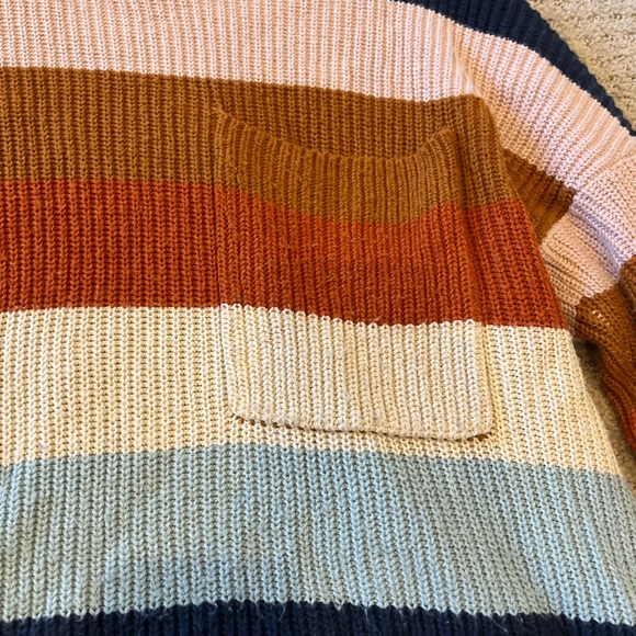 Madewell Multicolor Striped Crew Neck Sweater - Picture 5 of 10